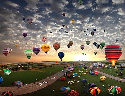 Hot air on sale balloon events